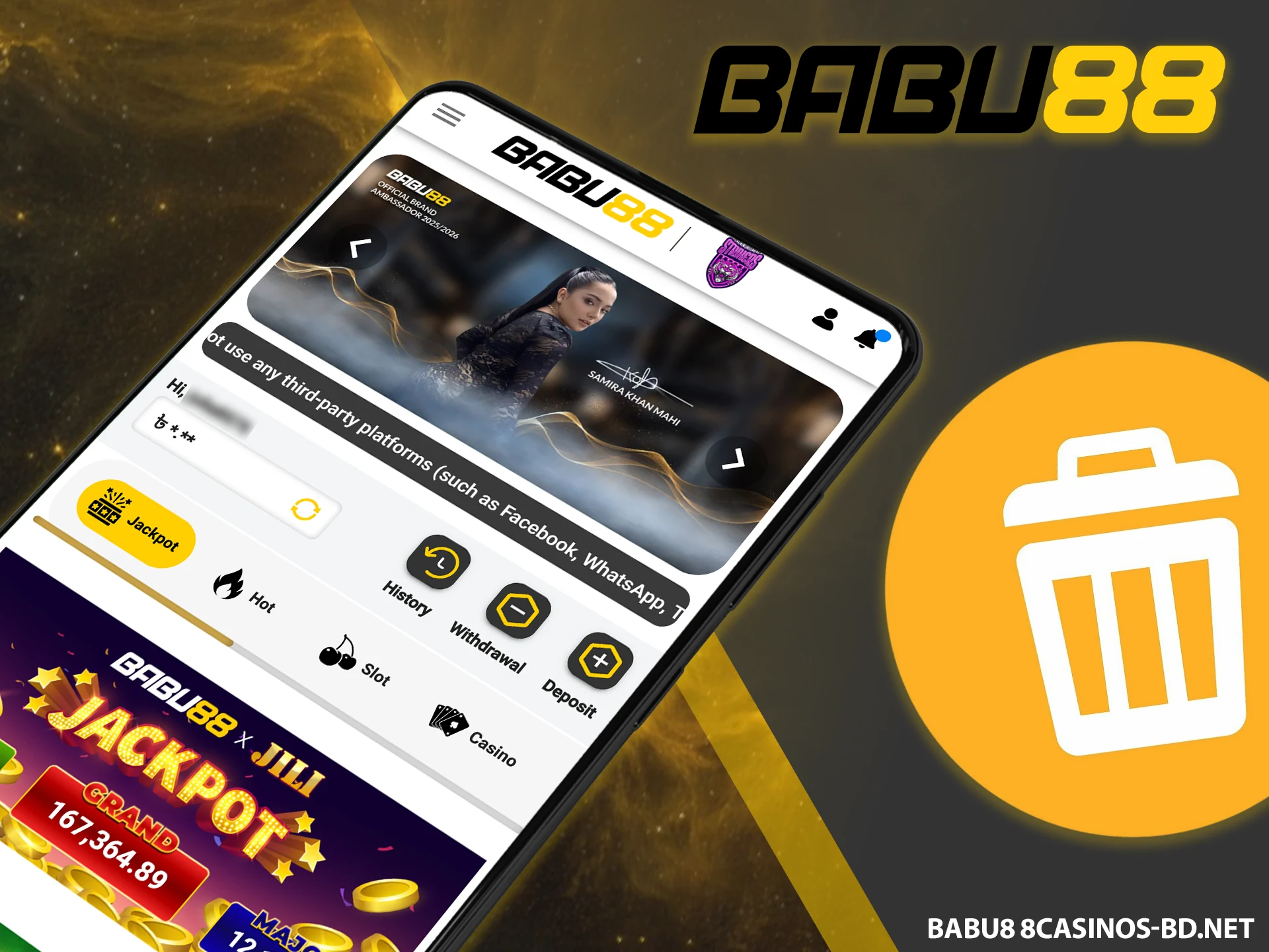 Follow the removal guide on the official Babu88 website.