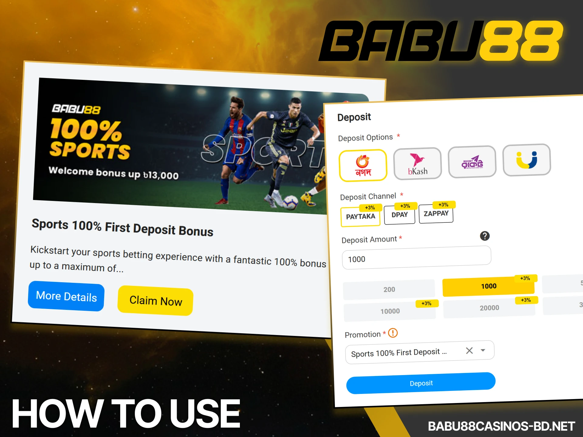 Use Babu88 bonuses effectively to increase your chances of winning.