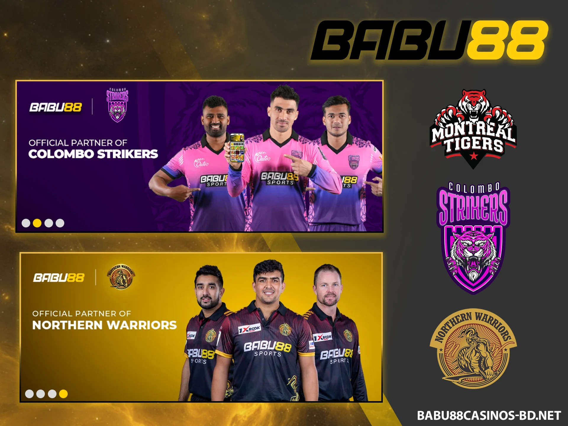 View the list of global sponsors on the official Babu88 website.
