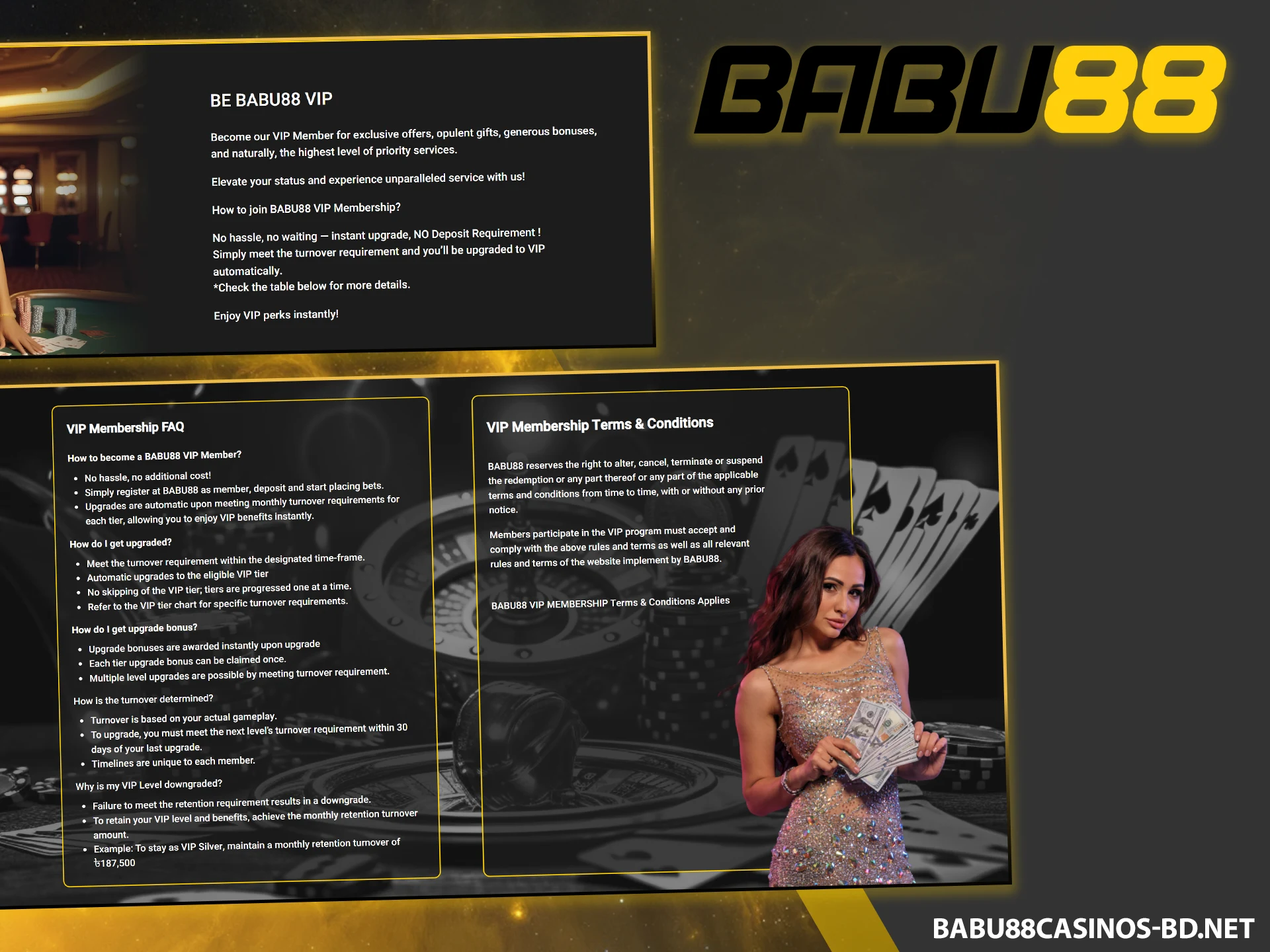 Get exclusive VIP benefits on the Babu88 website in Bangladesh right now.