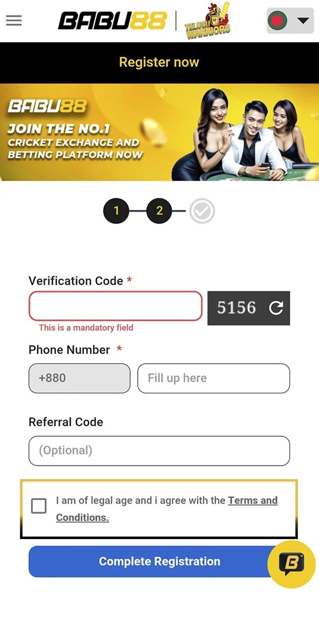 Agree to terms and join the official Babu88 website today.